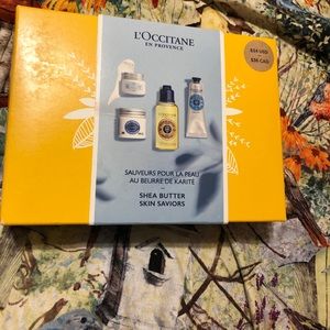 Brand new!! L’occitane Shea butter set